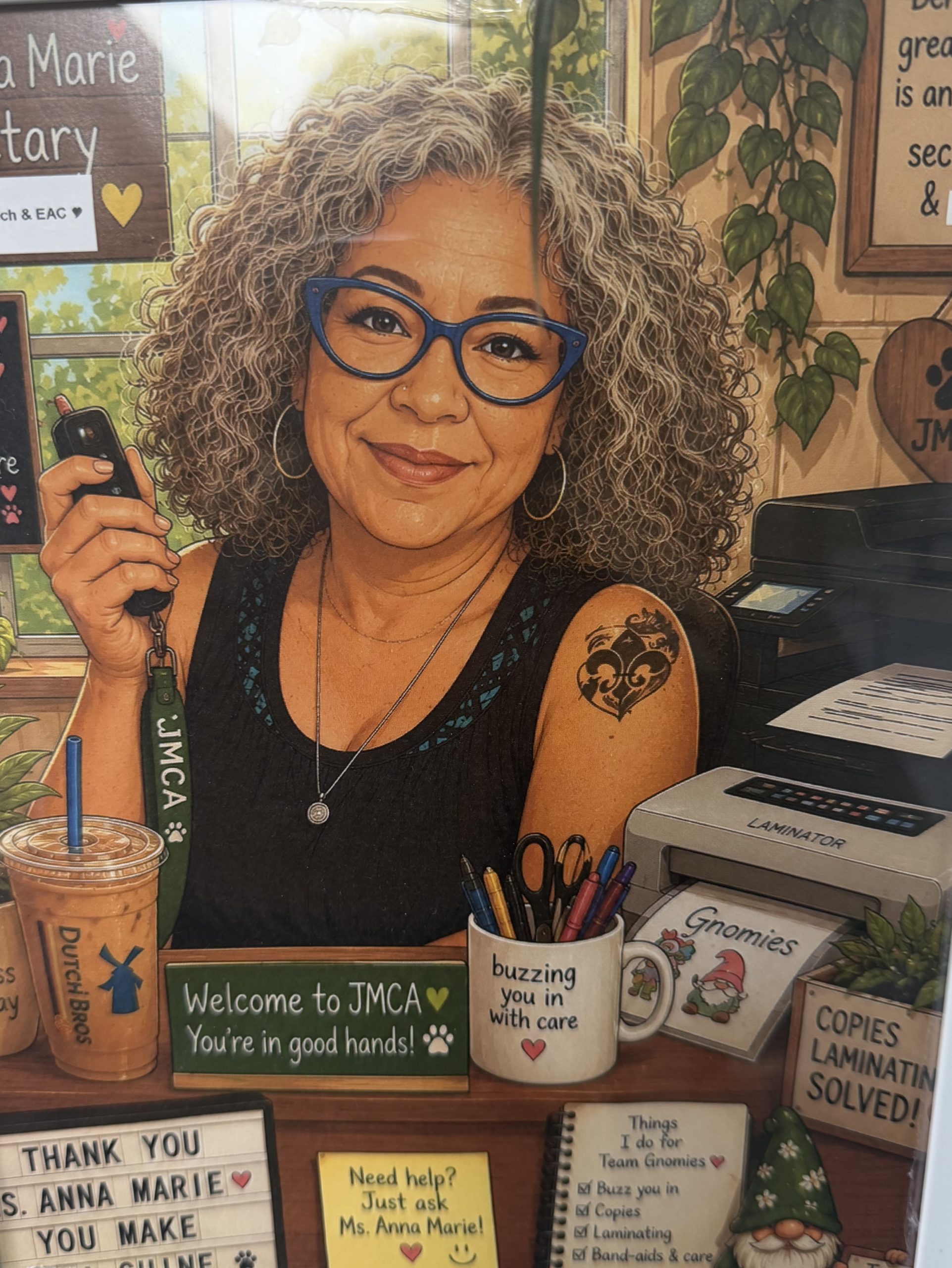 Portrait of Ms. Anna Marie Toussaint